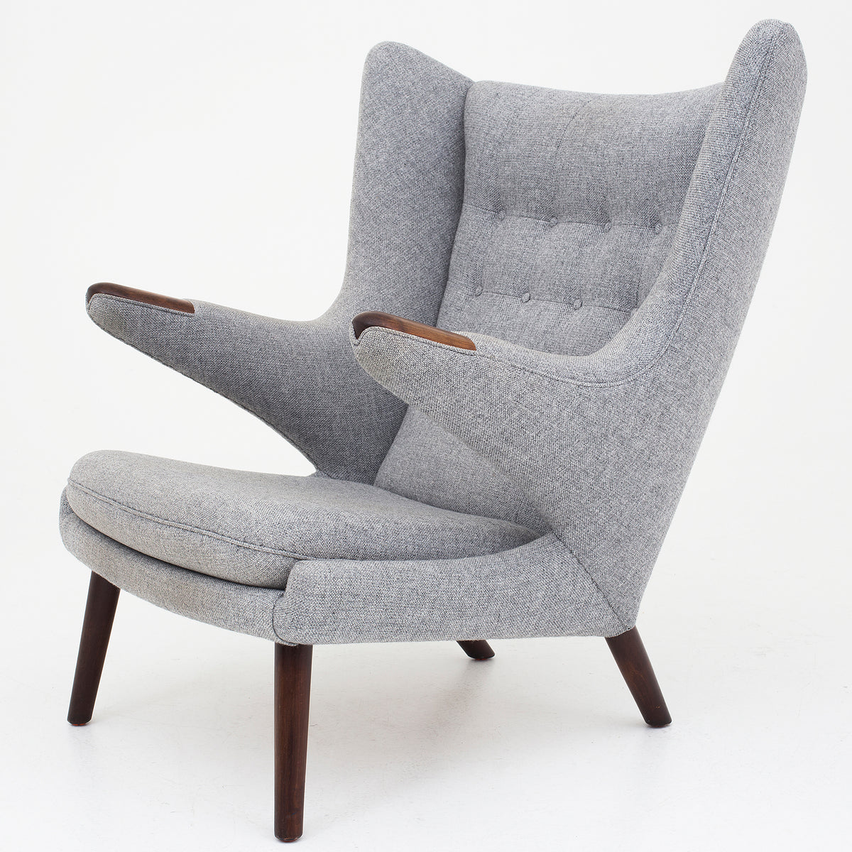 AP 19 - Papa Bear chair in grey wool