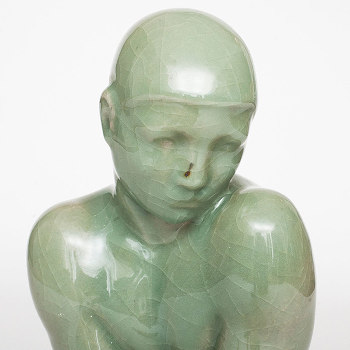 Unik skulptur i stentøj