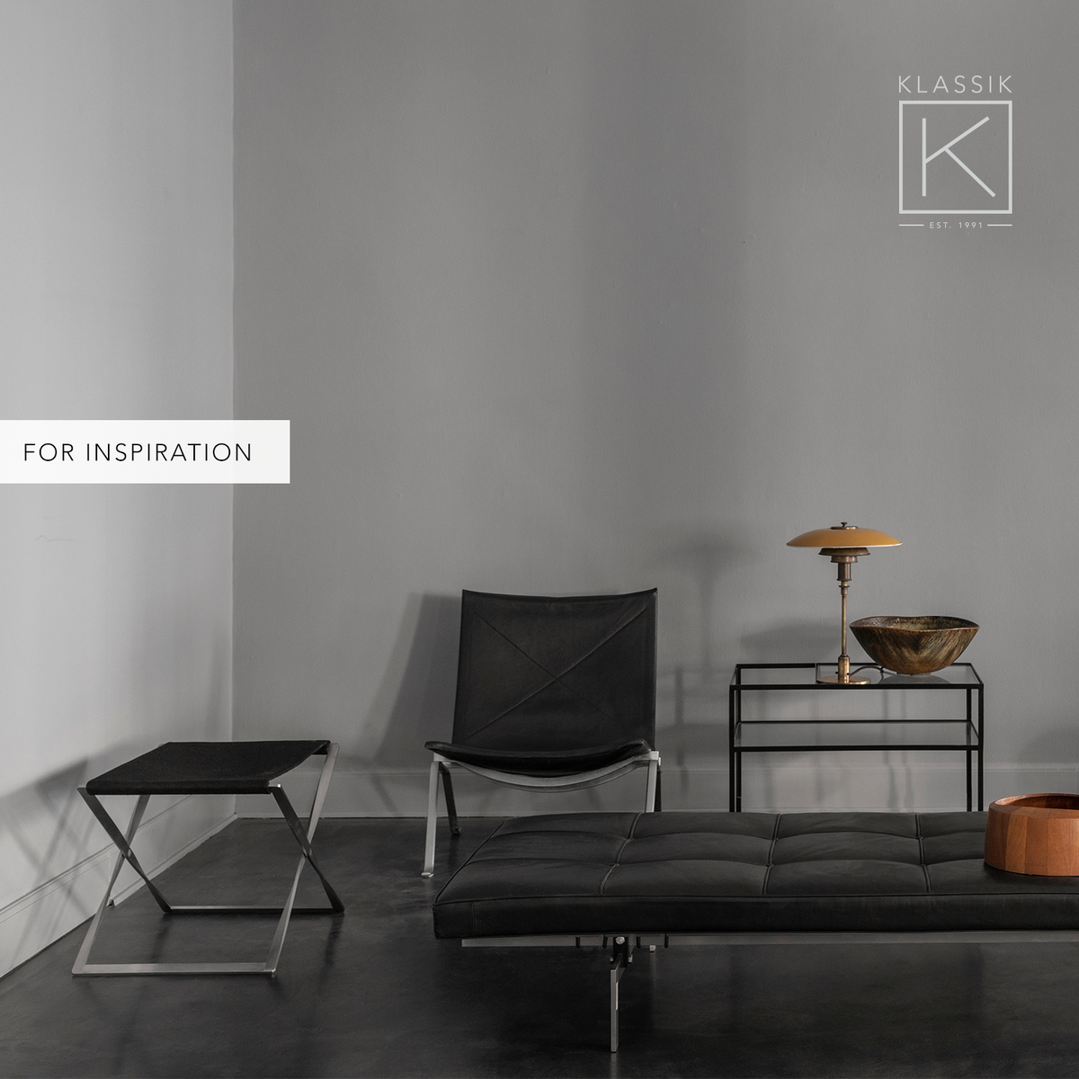 PK 91 - Folding stool in steel