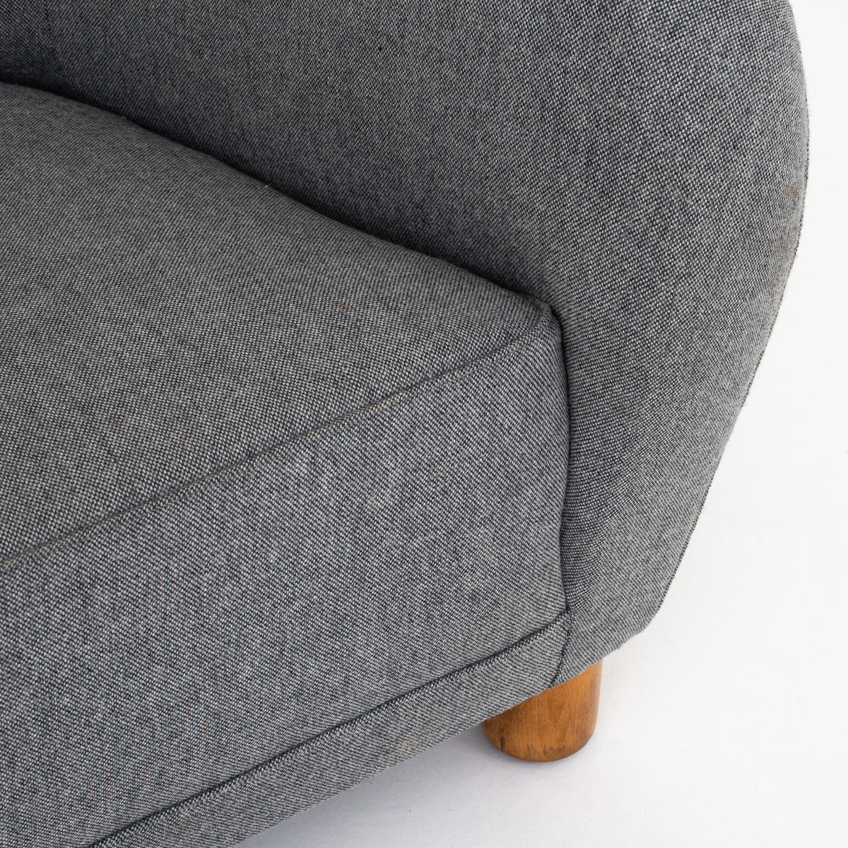 Large sofa in wool