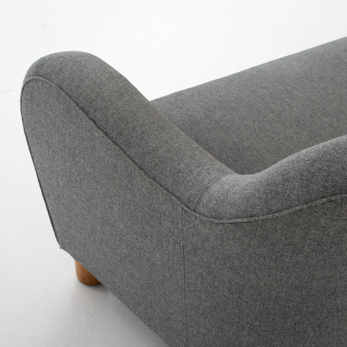 Large sofa in wool