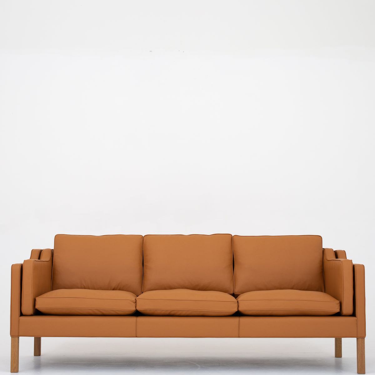 BM 2213 - 3 pers. sofa i Savanne-læder