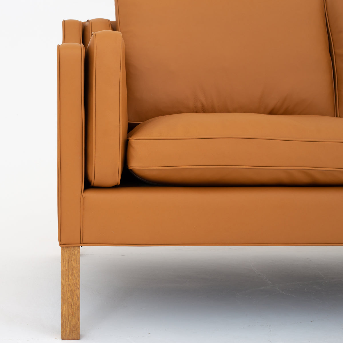 BM 2213 - 3 pers. sofa i Savanne-læder
