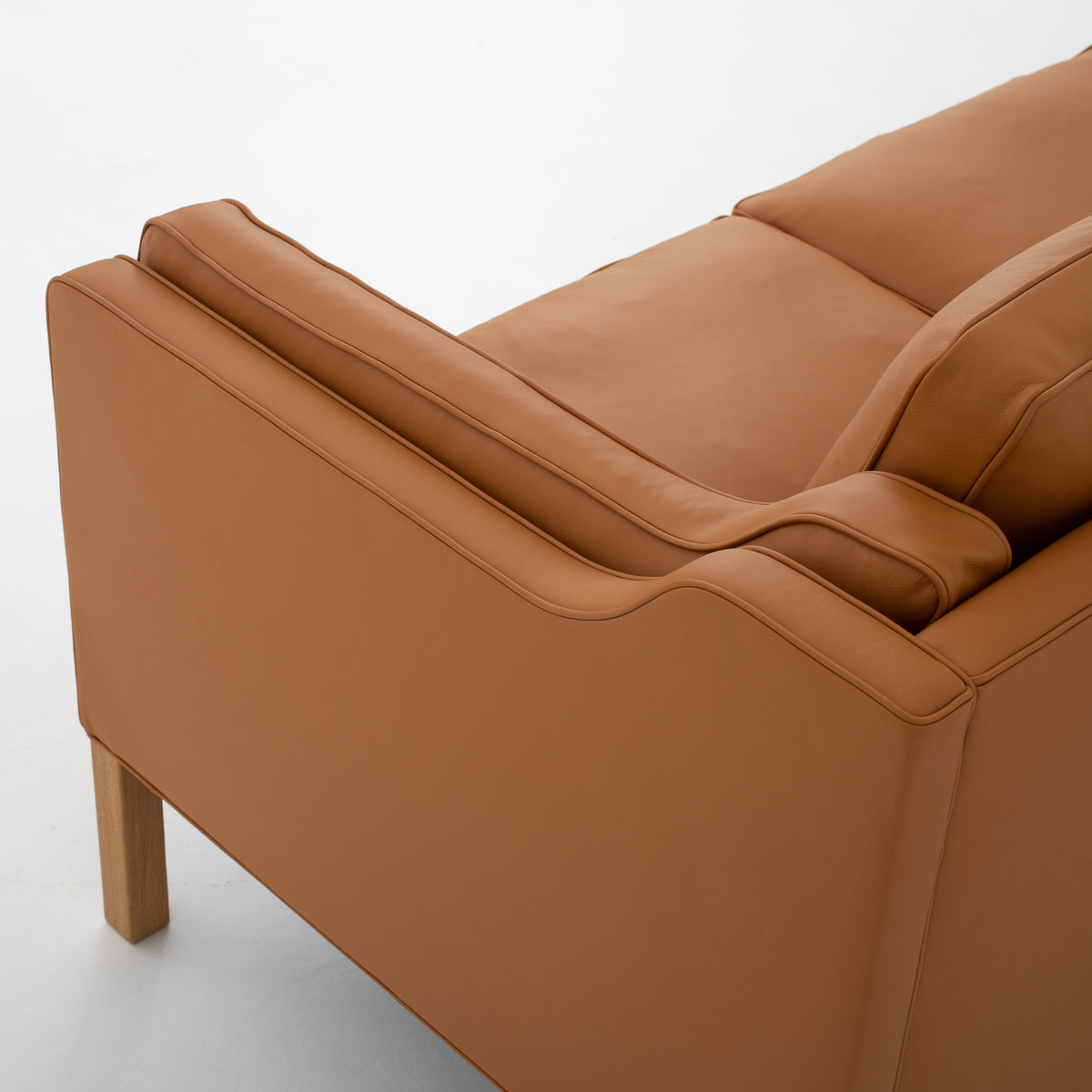 BM 2213 - 3 pers. sofa i Savanne-læder
