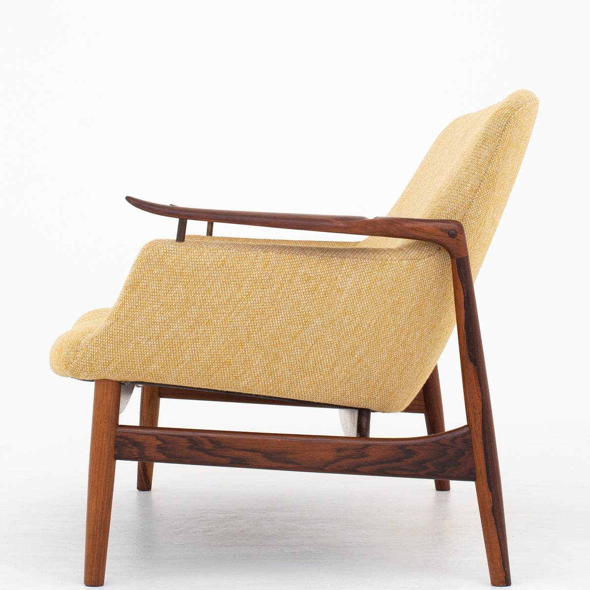 NV 53/2 - To-personers sofa i palisander