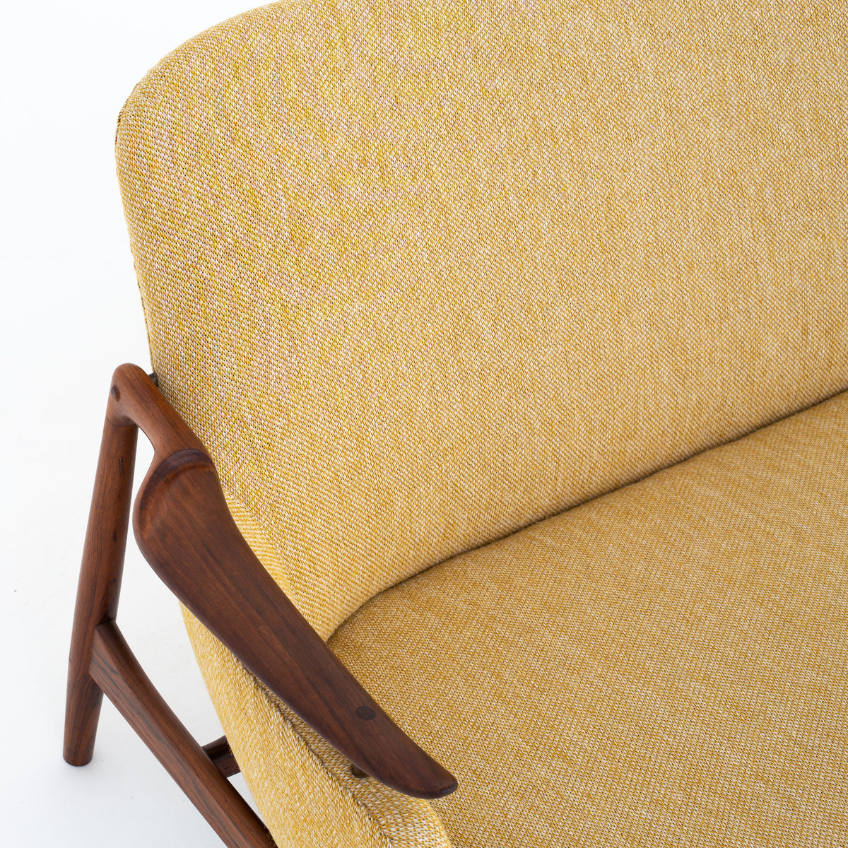 NV 53/2 - To-personers sofa i palisander