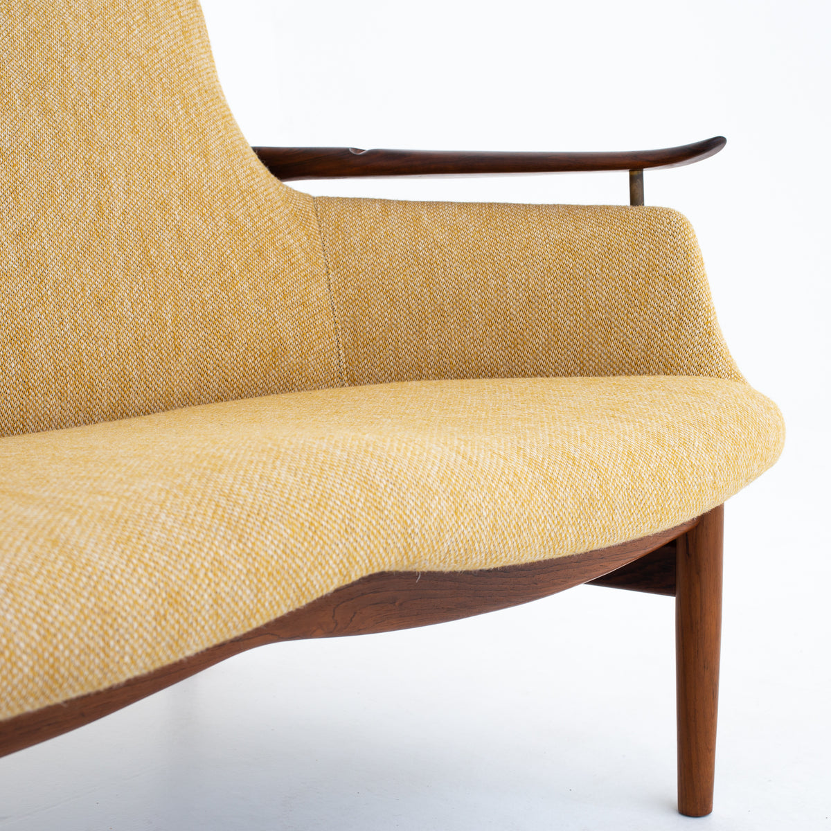 NV 53/2 - To-personers sofa i palisander