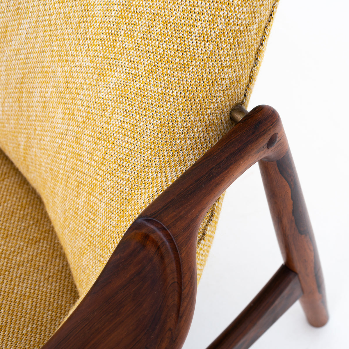 NV 53/2 - To-personers sofa i palisander