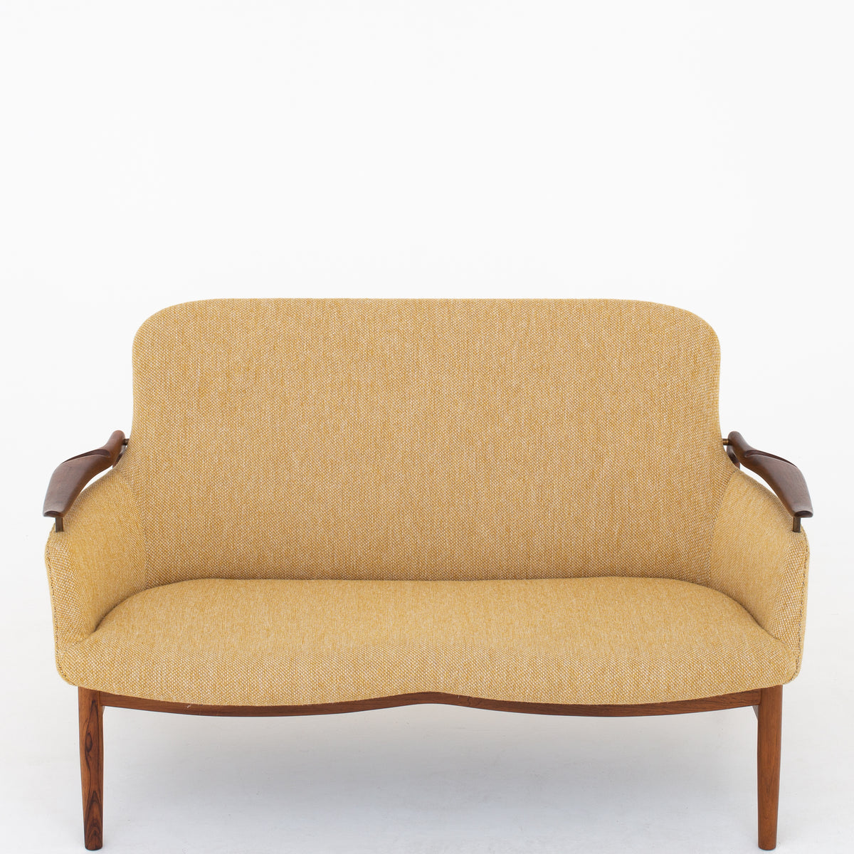 NV 53/2 - To-personers sofa i palisander