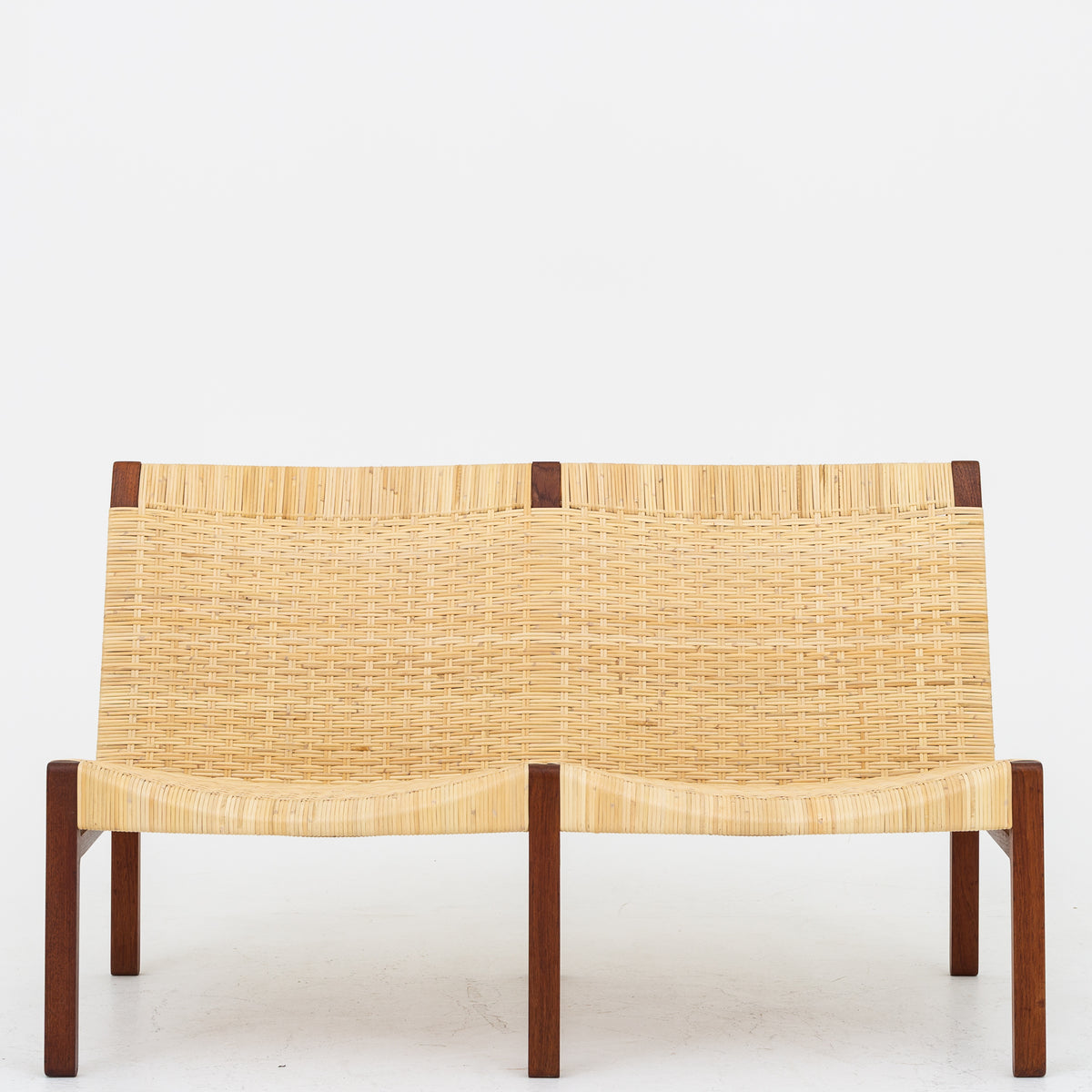 2 pers. bænk i teak