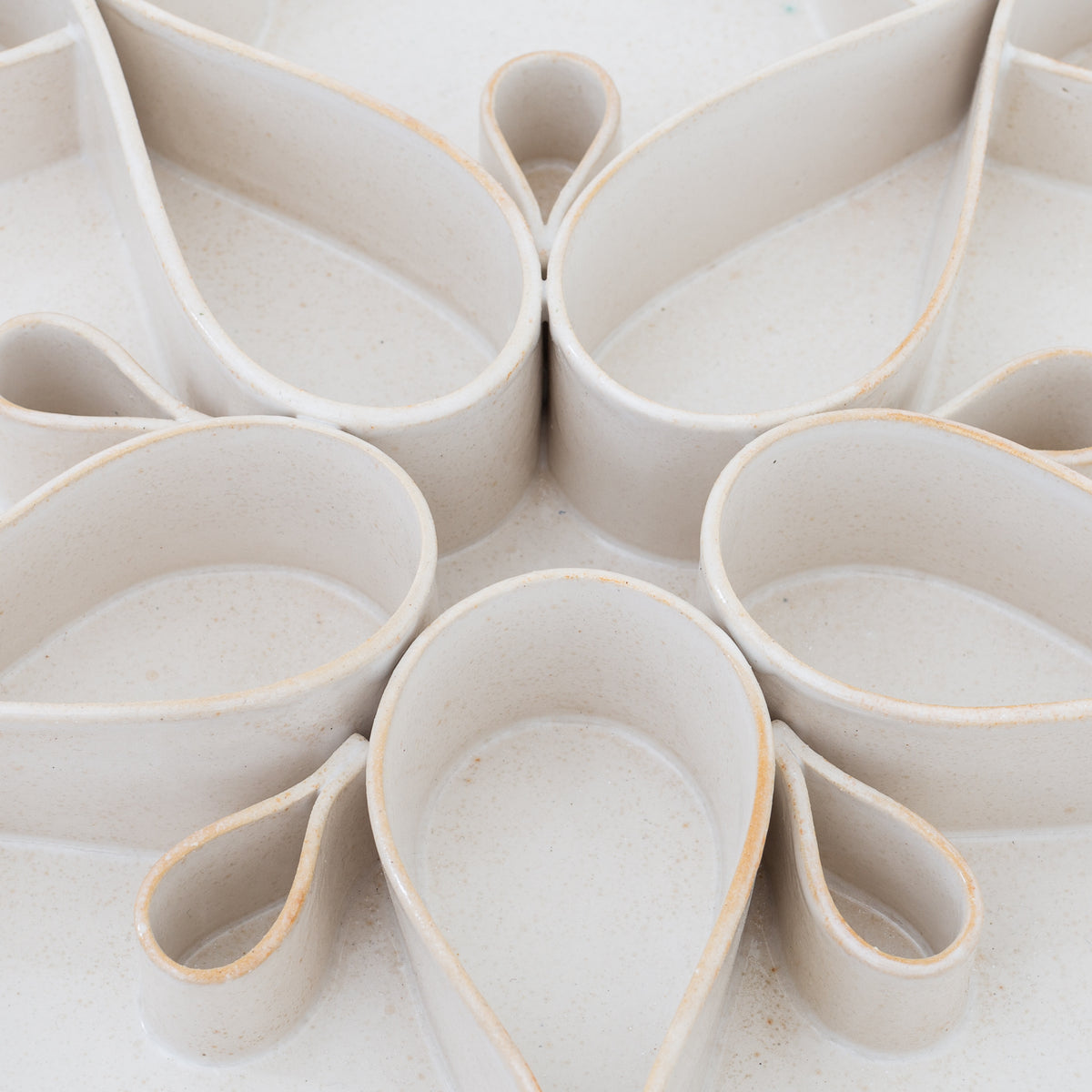 Wall relief in stoneware